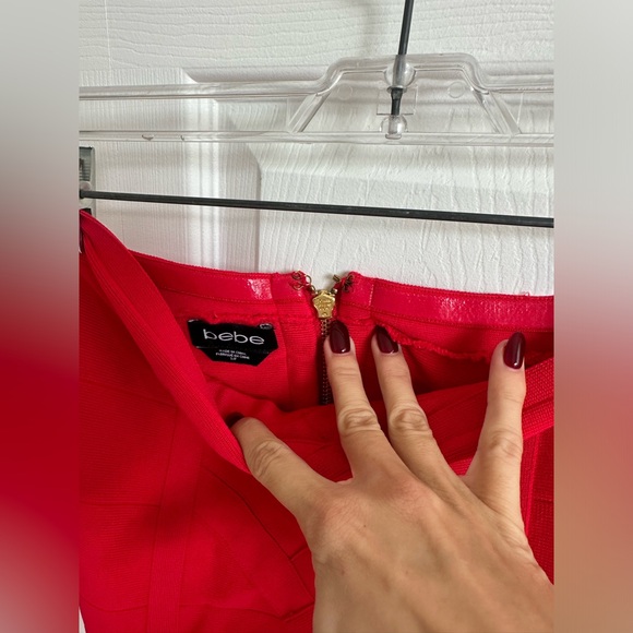 Red tube dress - Picture 3 of 9